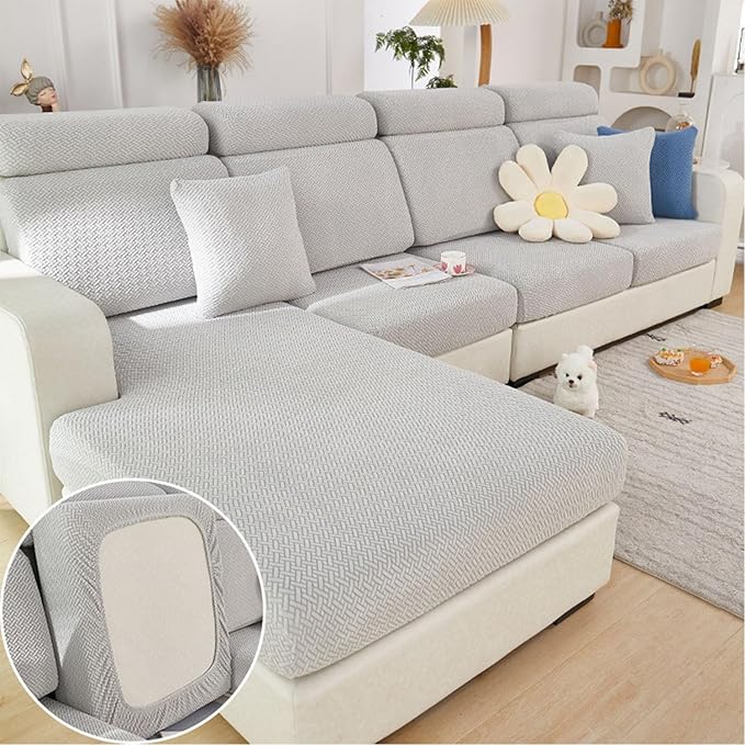 Sofa Covers Couch Covers for Sofa Pet Friendly Couch Cushion Covers Universal by Disayu