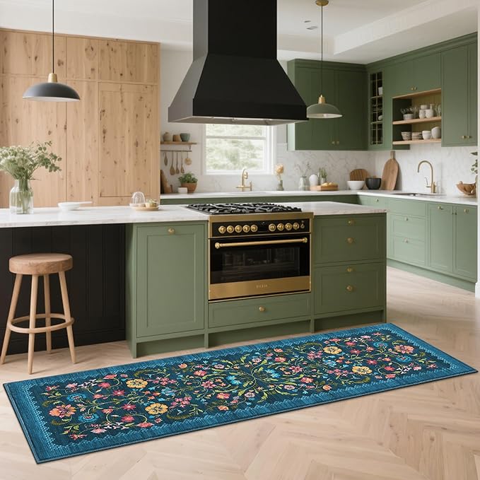 GarveeHome Floral Rug 2.5x8 Runners - Image 2