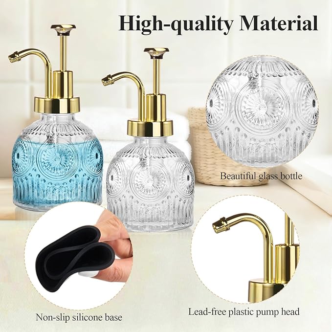 SheeChung Vintage Soap Dispenser, Kitchen Dish Soap Dispensers - Image 6