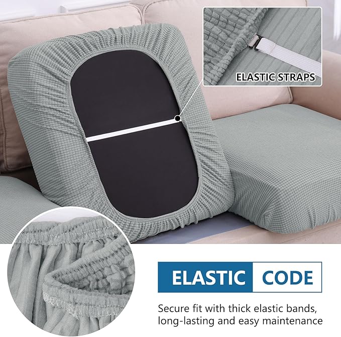 hyha Waterproof Couch Cushion Covers - Image 4