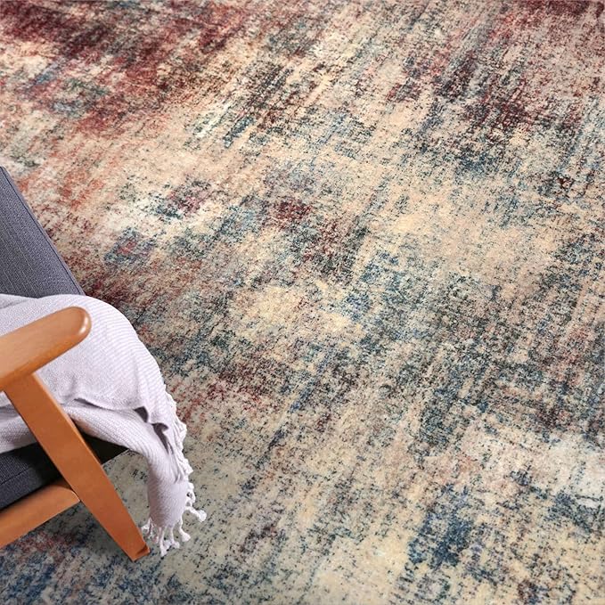 IOHOUZE Abstract Runner Rug 2x7 Ft Washable Runners - Image 7