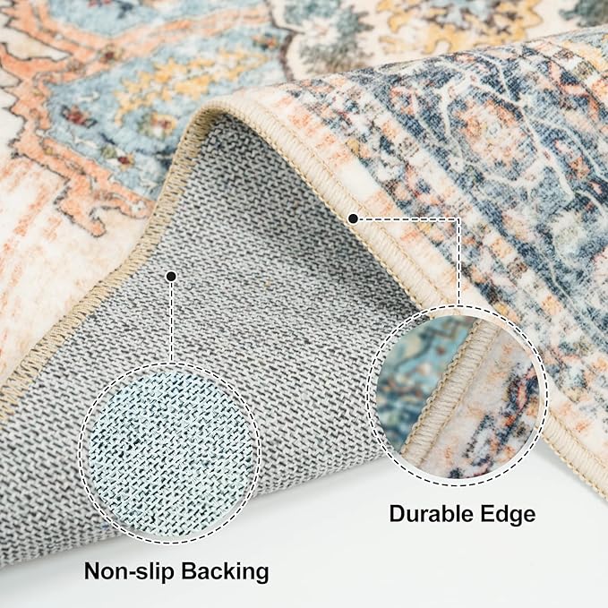 TOPRUUG Washable Runner Rug 4x10 - Image 5