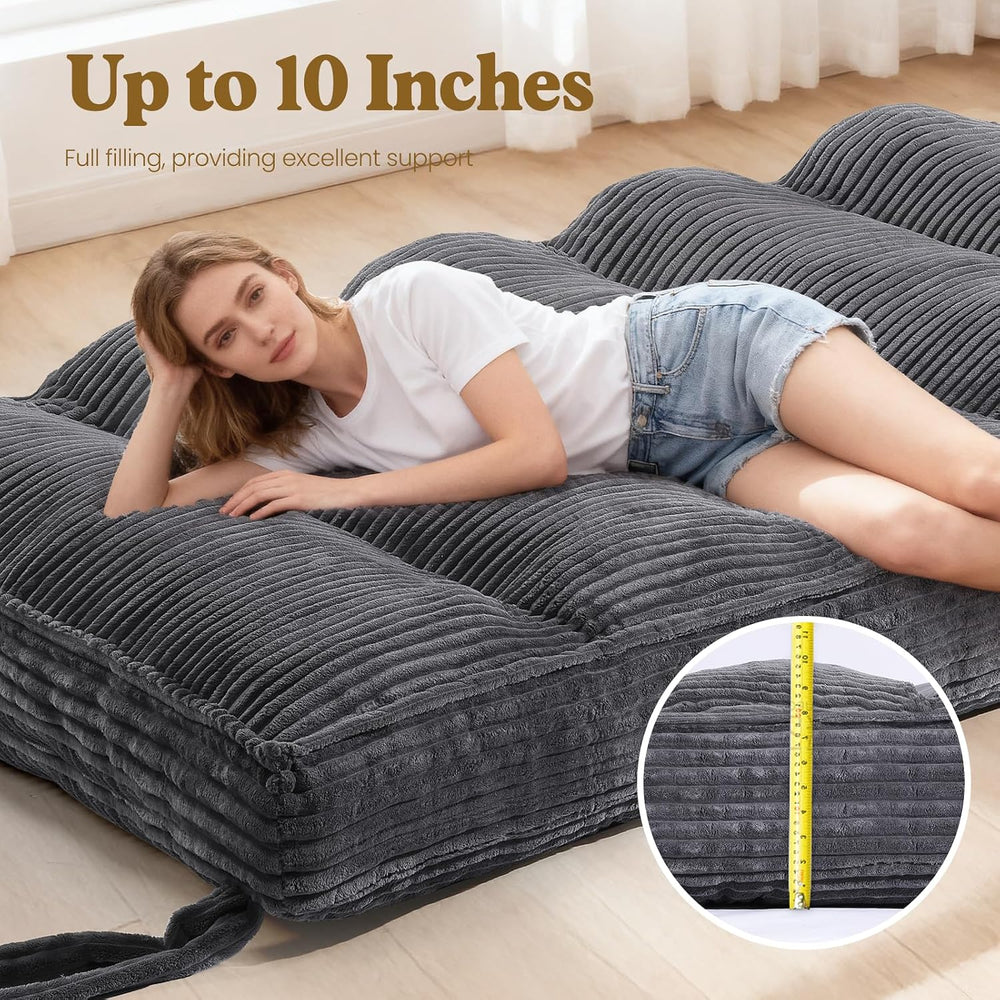 10" Futon Mattress Queen Size, Ultra Thick Futons Sofa Couch Bed Sleeper...