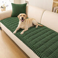 Smiry Couch Cover for Dogs Washable, Non Slip Fuzzy Pet Couch Covers for 3 by Smiry