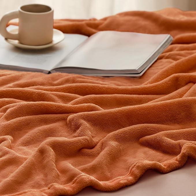 Bedsure GentleSoft Fleece Blankets Queen Size - Image 4