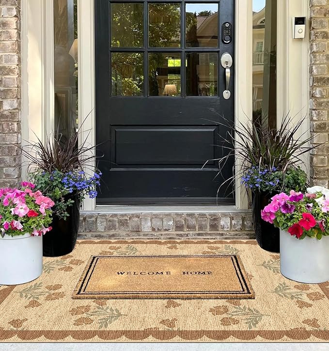 3x5 Floral Entry Rug