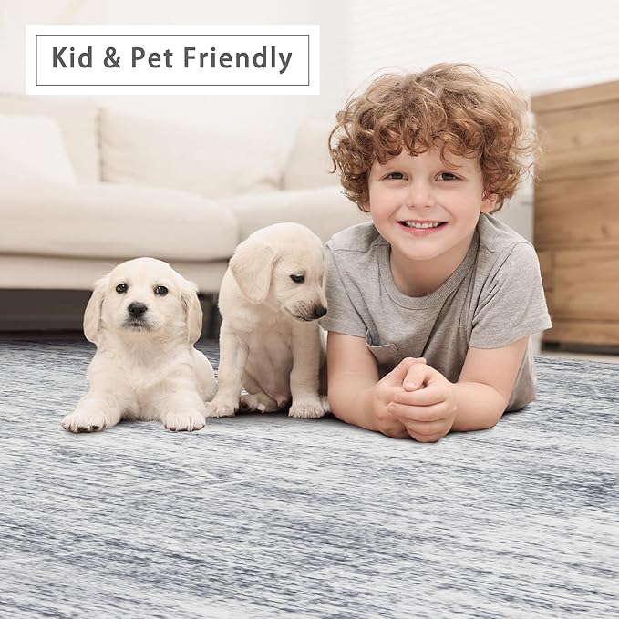 Srugn Washable Rugs 8x10 Area Rugs - Image 6
