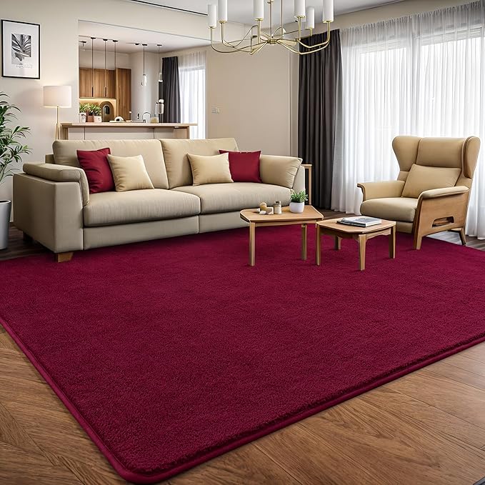 AROGAN Modern Shag Area Rug for Bedroom, 4x6 Feet Washable Rugs for Living Room - Image 5