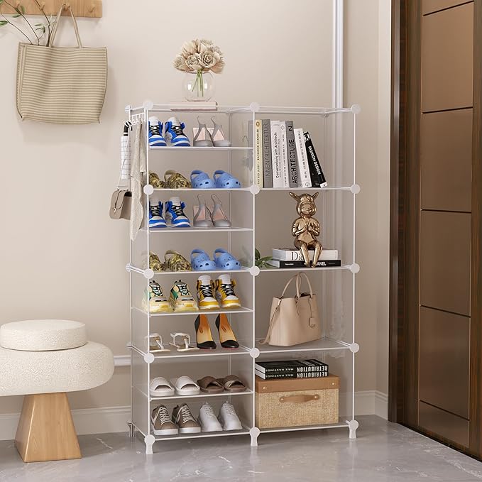 AWTATOS Closet Organizer 8 Cube Storage Shelves Clothes Organizers Closet
