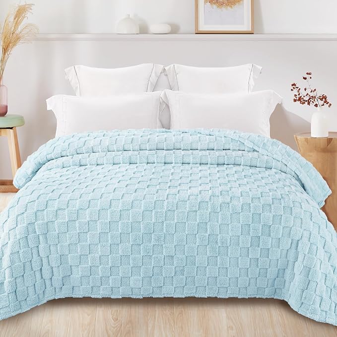 Exclusivo Mezcla King Size Flannel Fleece Blanket, Super Soft and Warm - Image 3