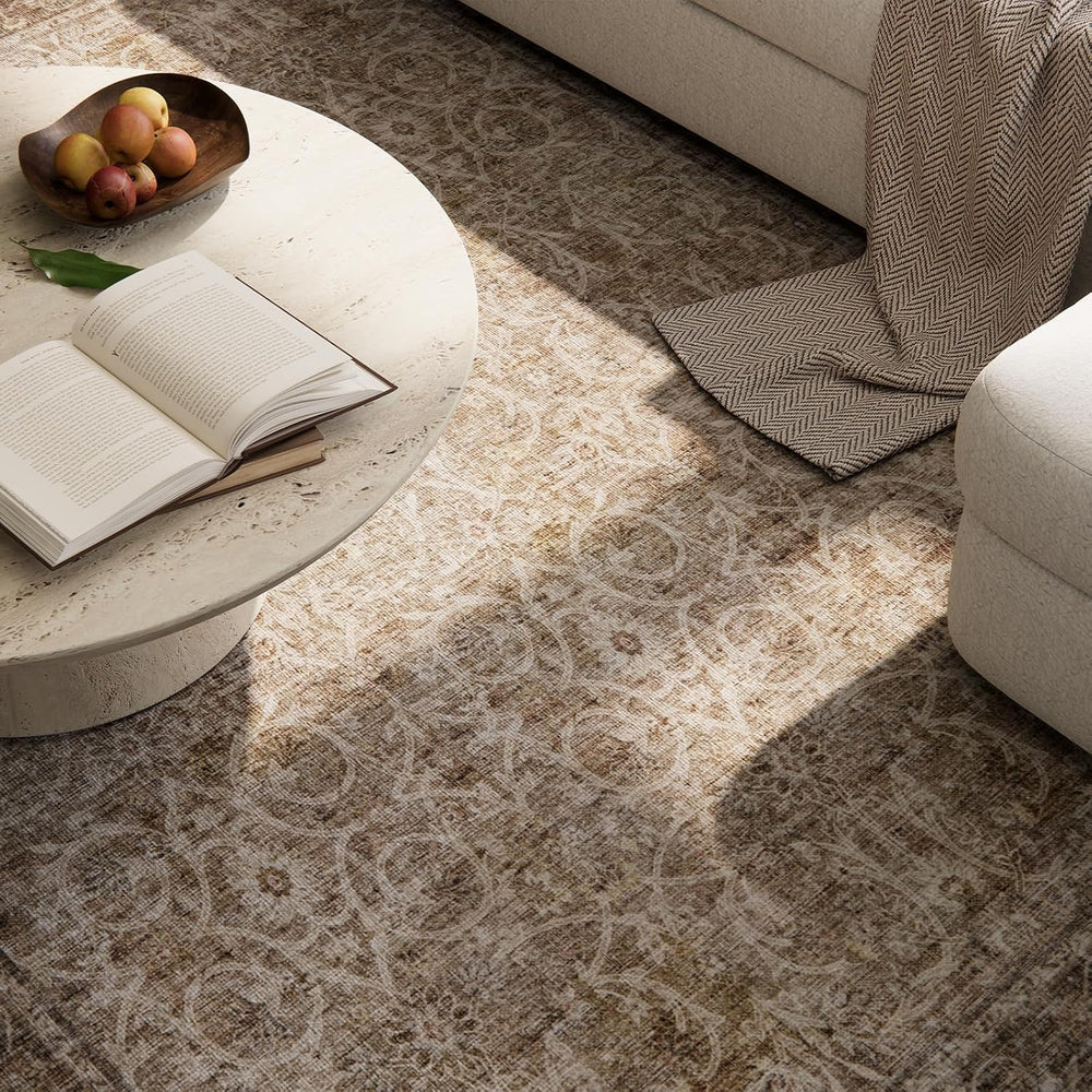 Machine Washable Rugs for Living Room: 10x14 Area Rugs for Bedroom