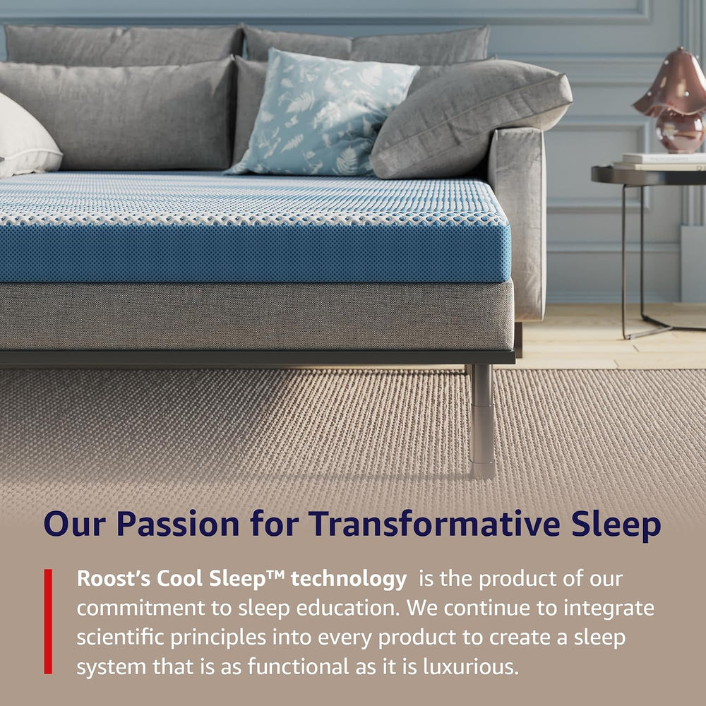 Memory Foam Sofa Bed Mattress, 4.5-Inch – Cool Cloud Queen Size Replacement f...