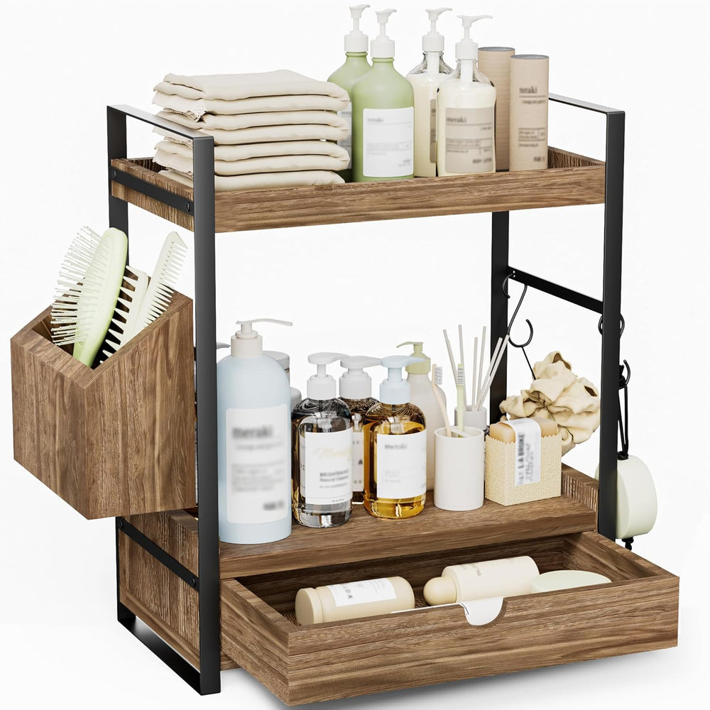 2-Tier Bathroom Counter Organizer