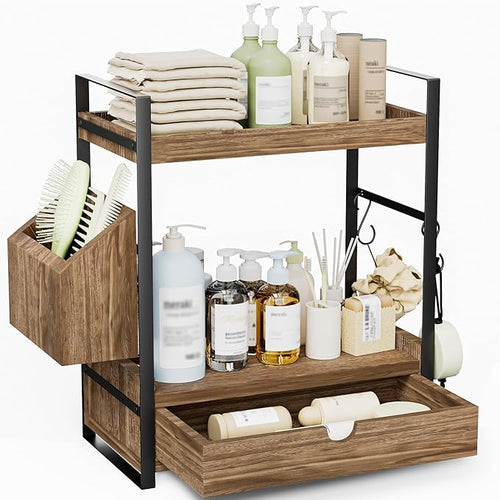 2-Tier Bathroom Counter Organizer by Unknown