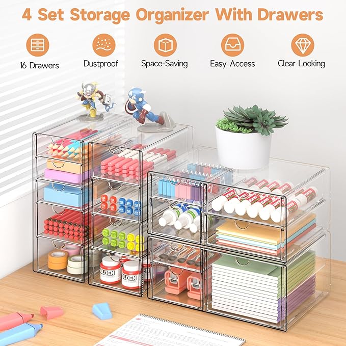 Makeup Drawer Storage Organizer - Image 6