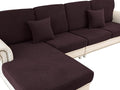 Couch Cushion Covers for Sectional Sofa L Shape Washable Separate Seat Chaise by LA+MEACK