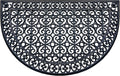 A1 Home Collections 18-LB Heavy Duty Rubber Doormat 30"×48" - Won't Blow Away | Outside Front Door Mat, Mud Dirt Scraper, Non-Slip Drainage Mat for Entryway Patio Garage, All-Weather, 100% Rubber Mats