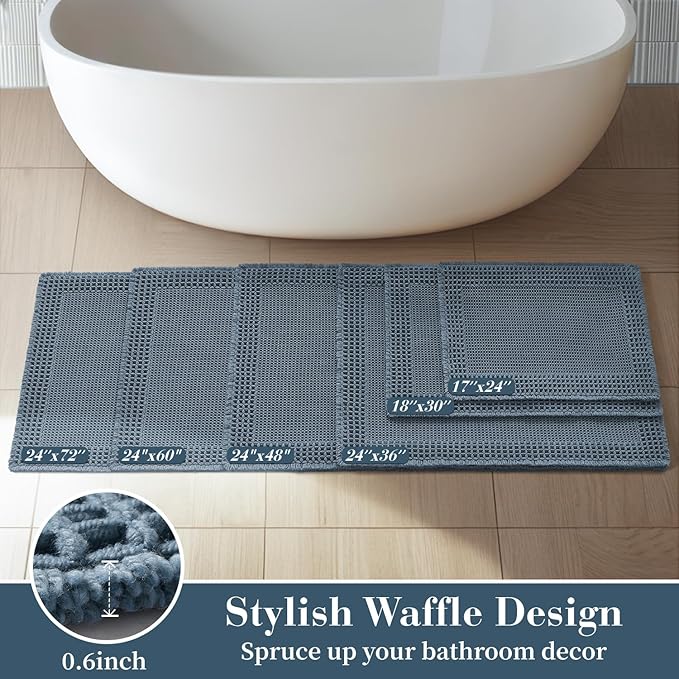 RESARE Waffle Bath Mat - Image 5