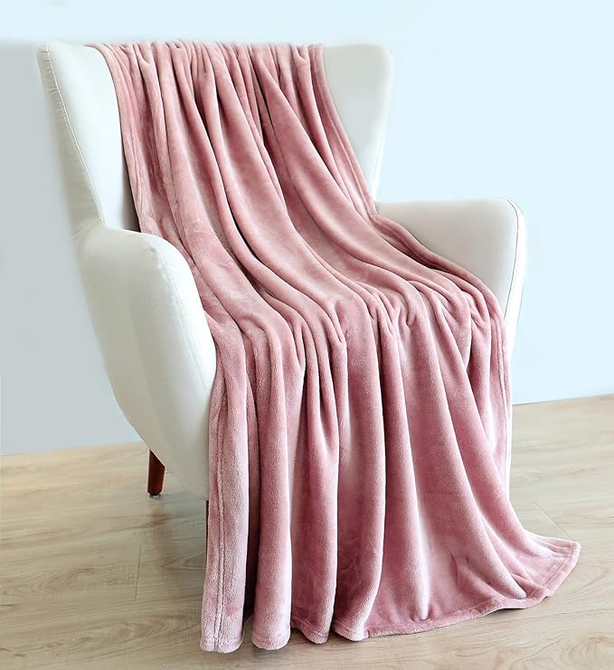 TASTHROW Large Flannel Fleece Throw Blanket, 60×80 Inch - Image 3