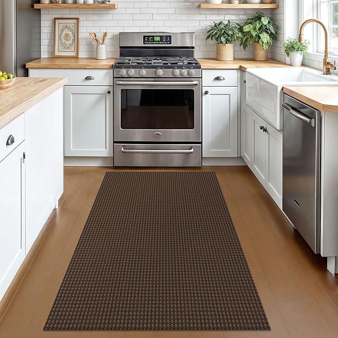 KOZYFLY Rugs for Entryway 3x5 ft Washable Area Rug Non Slip Rubber Backed Entry - Image 2