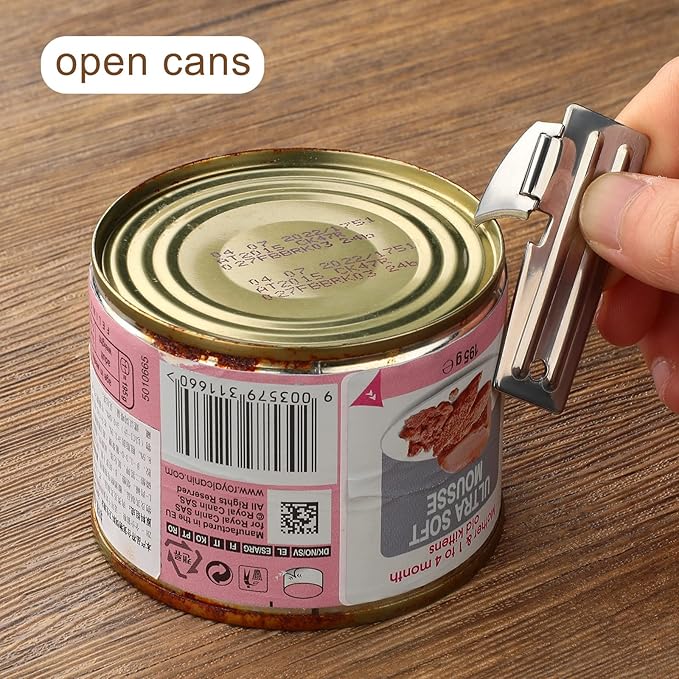 Chumia 8 Pieces P-51 Camping Can Opener Stainless Steel Military Survival Army - Image 3