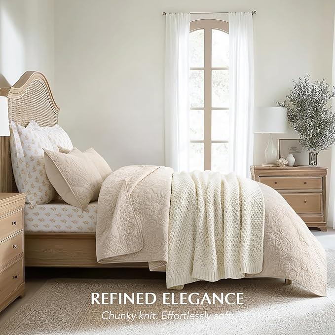 EVERGRACEHOME Chunky Chenille Knit Throw Blanket - Image 5