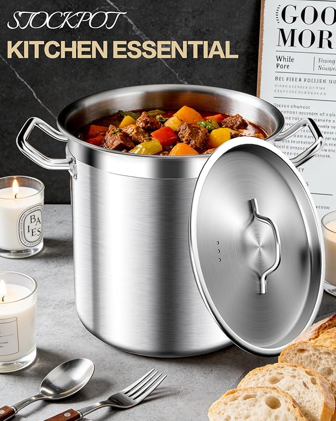 STOCKPOT 20 Quart Soup Pot - Image 7