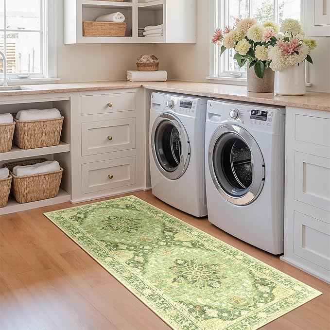 Area Rugs 2'x6' Runner Rug Non Slip Washable - Image 4