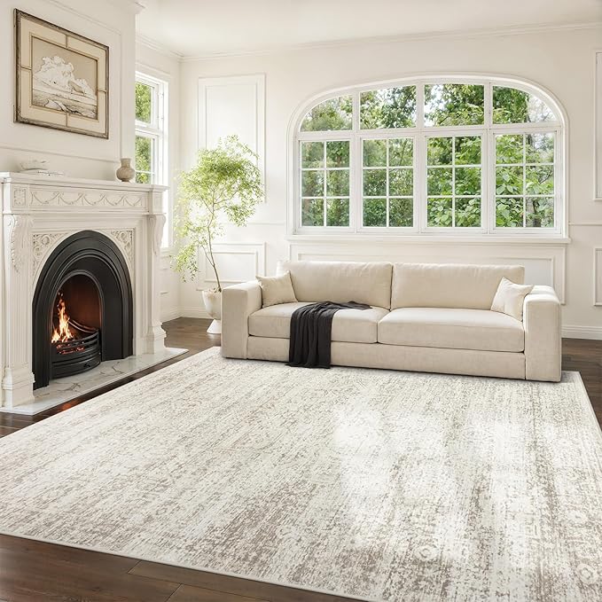 Washable Rugs 9x12 Area Rugs for Living Room, Rugs for Bedroom, Large Carpets - Image 2