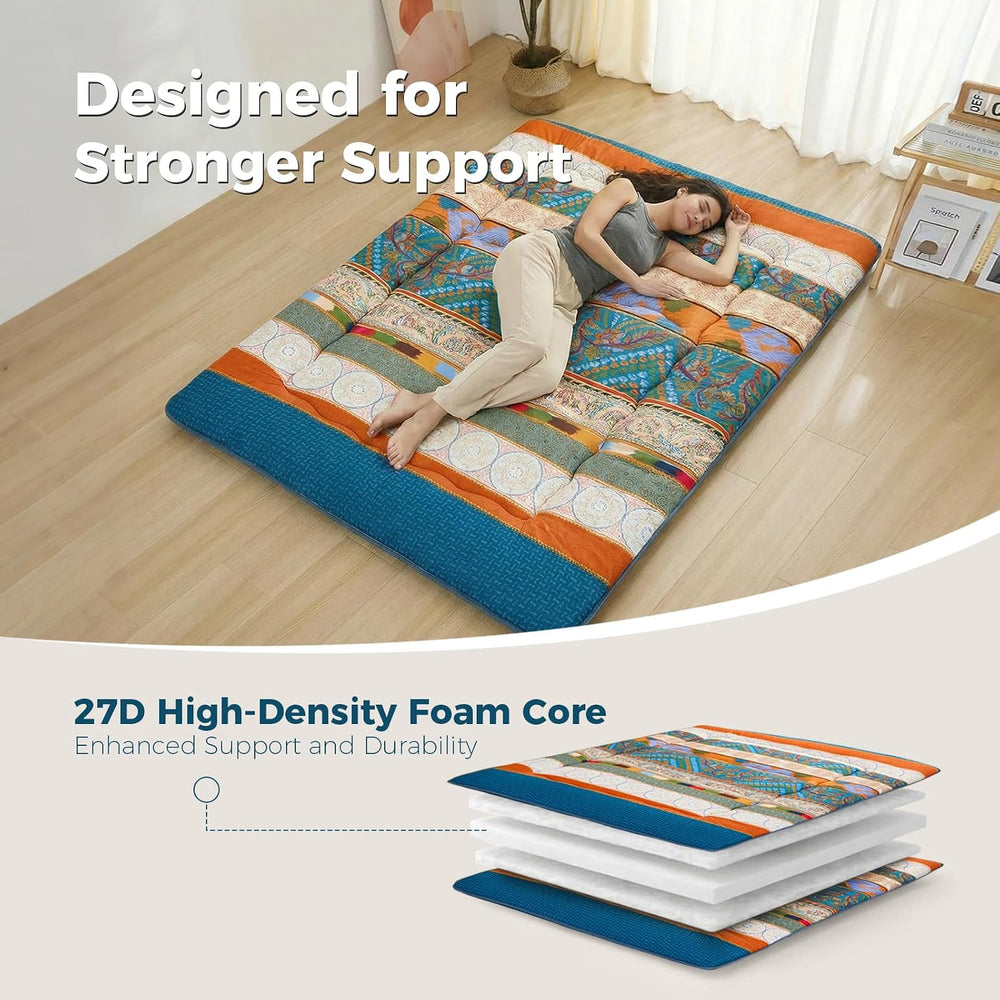 XICIKIN 2.5" Japanese Floor Mattress, Japanese Futon Mattress