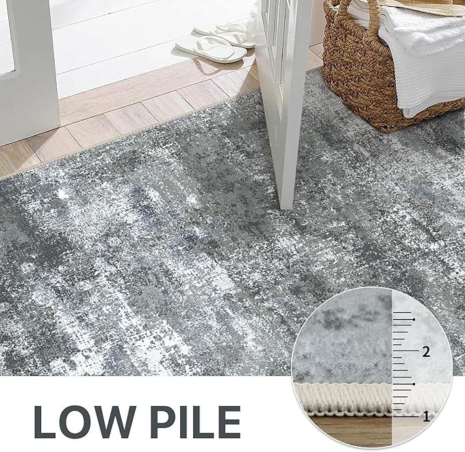 BEIMO Area Rugs 6x9 for Living Room Bedroom, Modern Abstract Machine Washable - Image 9
