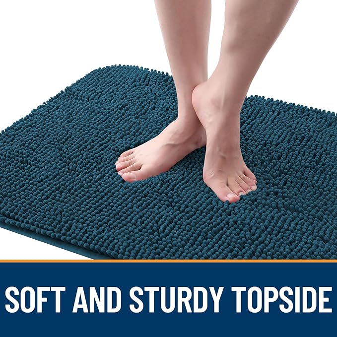 OLANLY Dog Door Mat for Muddy Paws 47x24, Absorbs Moisture and Dirt, Absorbent - Image 4