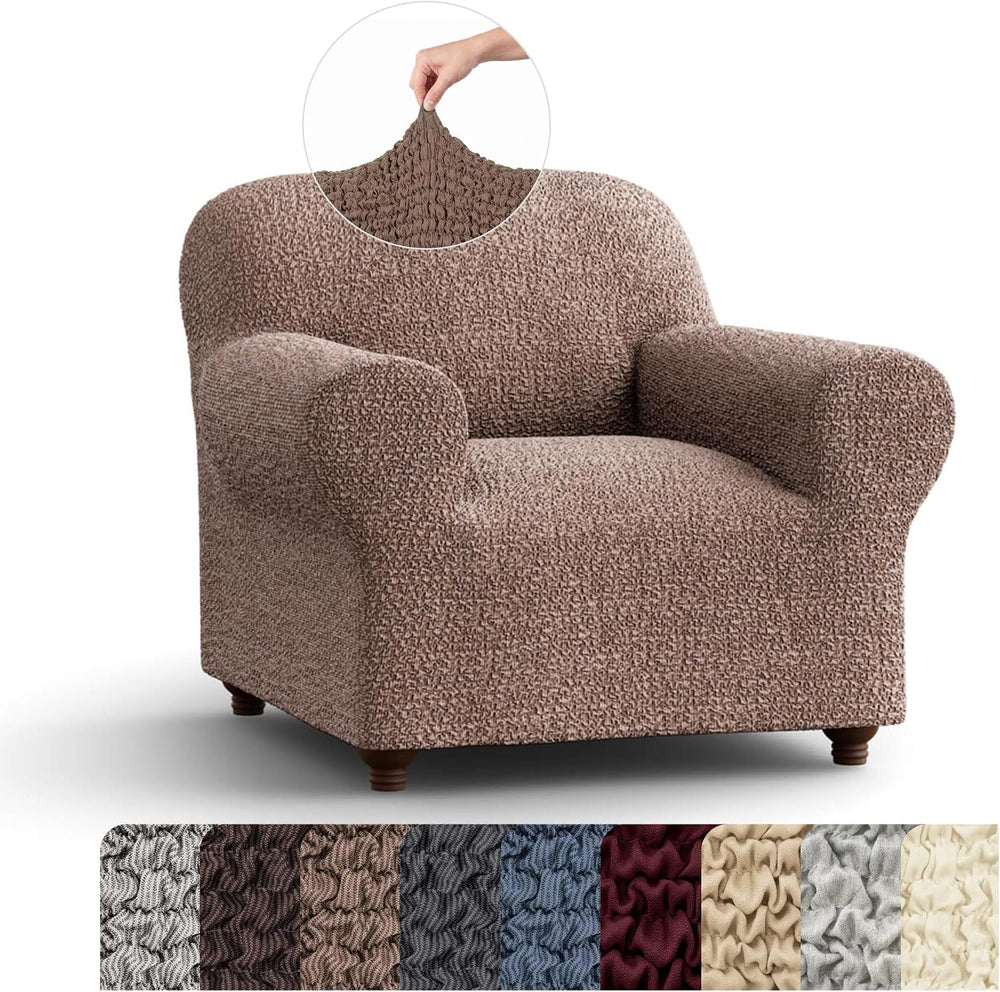 PAULATO BY GA.I.CO. Chair Cover - Armchair Cover - Armchair Slipcover - Cotto...