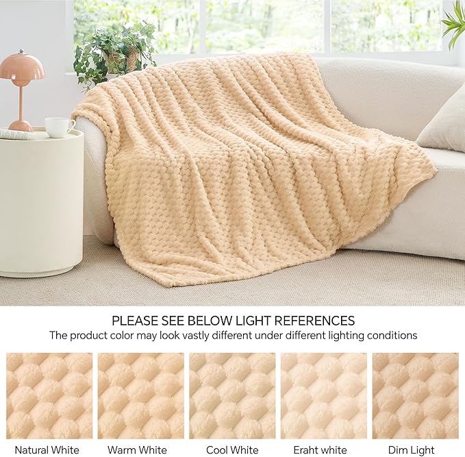 BEDELITE Fleece Throw Blanket for Couch & Bed - Image 7