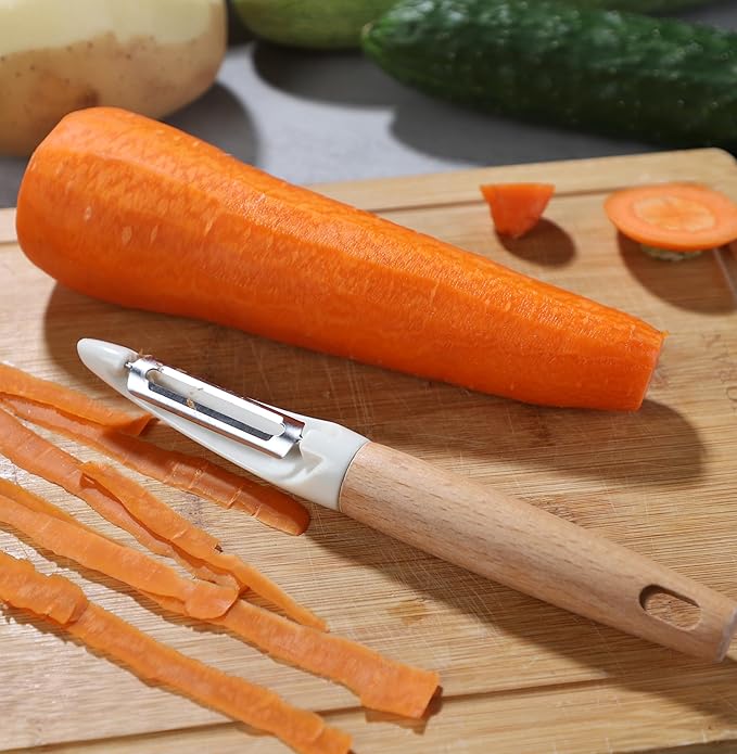 Potato Peeler Stainless Steel Vegetable Peeler, I-Shaped Peeler Carrot Fruit - Image 7