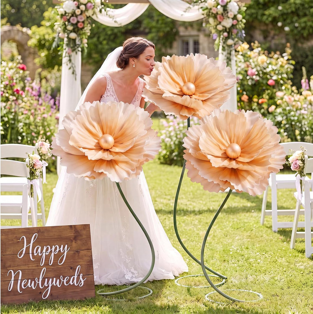 3 PCS 5ft Giant Artificial Flower, Back to School Decor