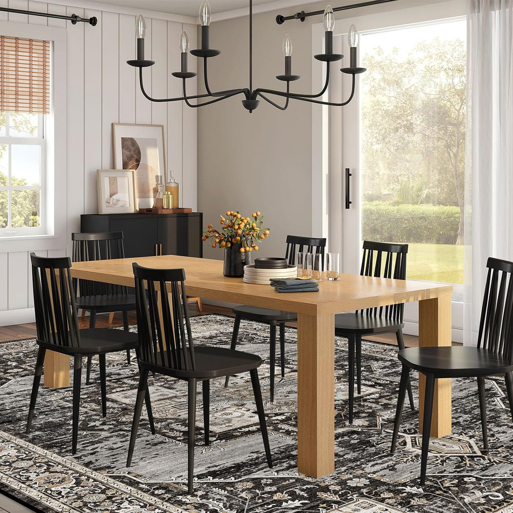 RUUGME Washable 10x14 Area Rug - Soft Area Rugs for Living Room Stain Resista...