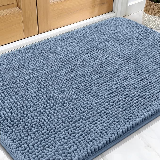 OLANLY Dog Door Mat for Muddy Paws 34x21, Absorbs Moisture and Dirt, Absorbent by OLANLY