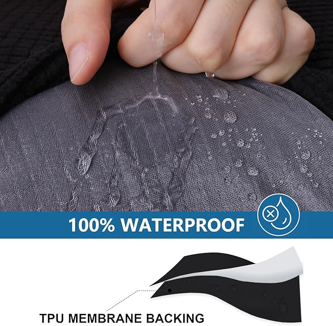 hyha Waterproof Couch Cushion Covers - Image 3