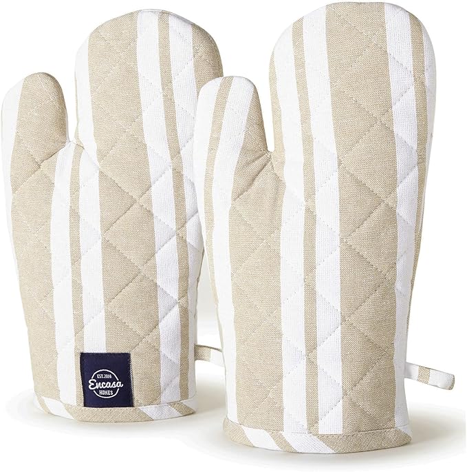 Encasa XO Long 12"x7" Oven Microwave Hand Gloves Mitts by EncasaXO