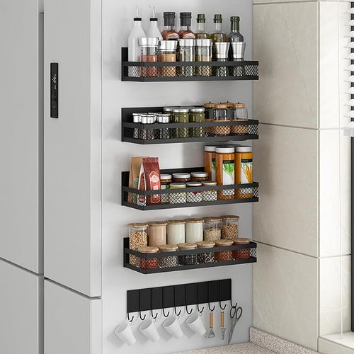 5 Pack Strong Magnetic Spice Rack by Unknown