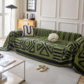 HANDONTIME Boho Geometric Couch Covers by HANDONTIME