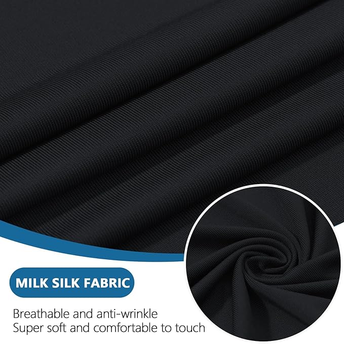 hyha Milk Silk Couch Cushion Covers, Soft Magic Sofa Covers Washable - Image 3