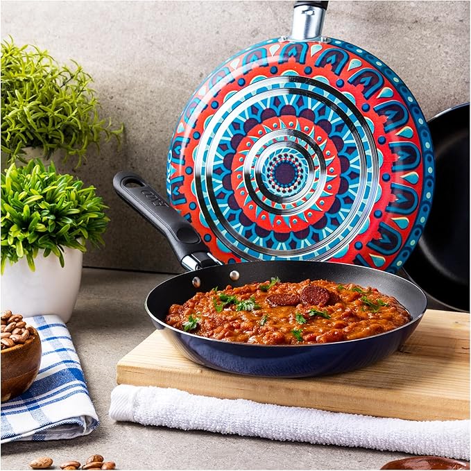 Ekco 3-Piece Frying Pan Set For all Stovetops, Dishwasher Safe - Image 10
