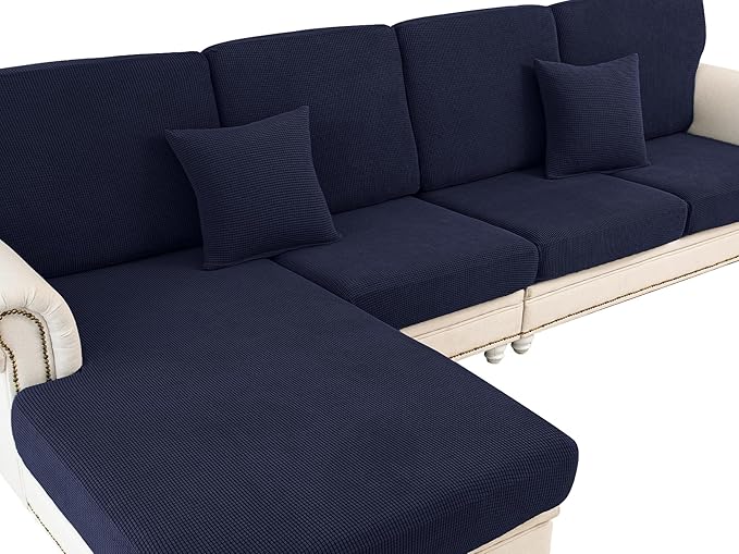 Couch Cushion Covers Seat Cushion Cover Stretch Couch Cover Separate Sectional by LA+MEACK