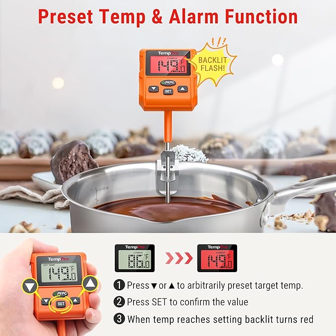 TempPro TP511 Digital Candy Thermometer - Image 2