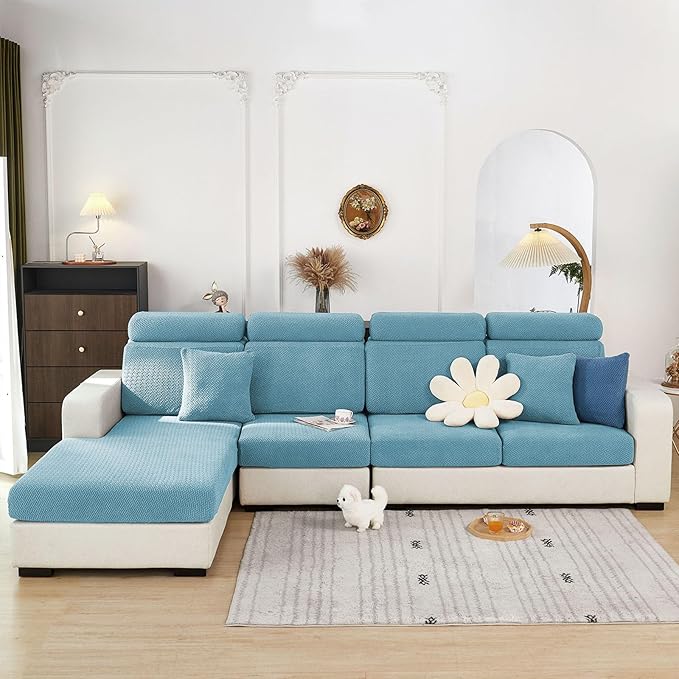 Couch Covers for 3 Cushion Sofa Pet Friendly Couch Cushion Covers Universal - Image 8
