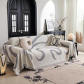 MYSKY HOME Couch Cover for 3 Cushion Sofa, Super Soft Boho Couch Covers for by MYSKYHOME