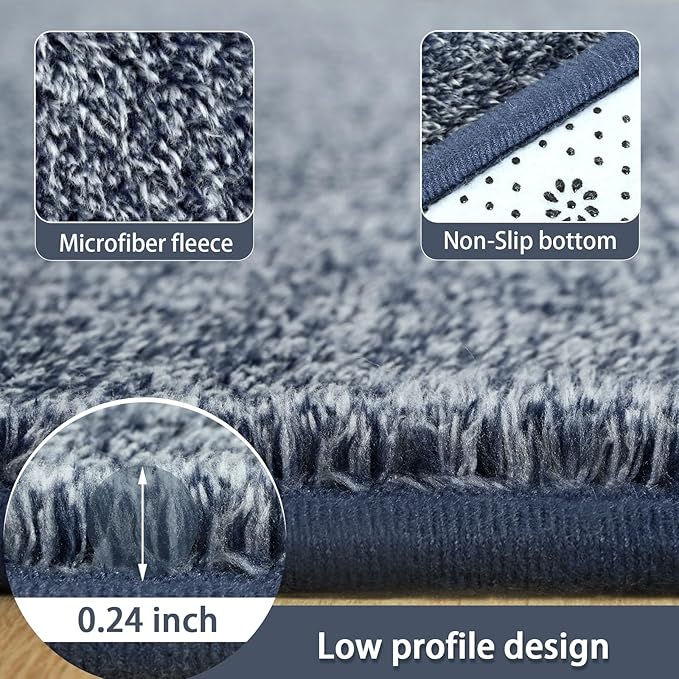 AROGAN Washable 2x8 Runner Rug for Hallway, Long Runner Rugs wtih Soft Memory - Image 5
