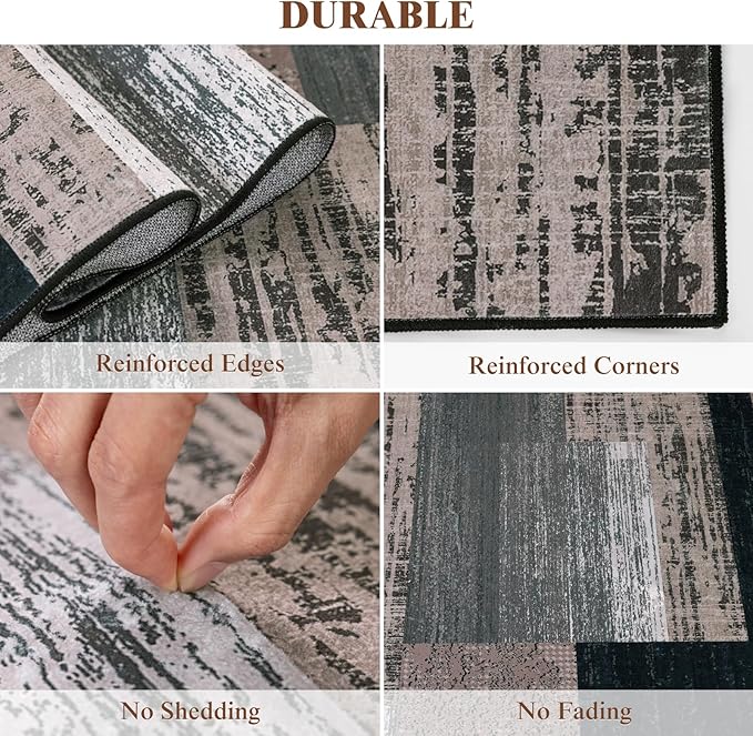 LIANLAM 9x12 Washable Area Rugs - Image 9